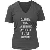 CALIFORNIA GIRLS ARE SUNSHINE MIXED WITH A LITTLE HURRICANE