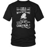 I'am A September Girl I Was Born With My Heart