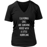 CALIFORNIA GIRLS ARE SUNSHINE MIXED WITH A LITTLE HURRICANE