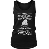 I'am August April Girl I Was Born With My Heart