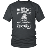 I'am A March Girl I Was Born With My Heart