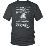 I'am A September Girl I Was Born With My Heart